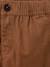 Pantalon relax en twill garçon Kaki+Marron foncé 5 - vertbaudet enfant 