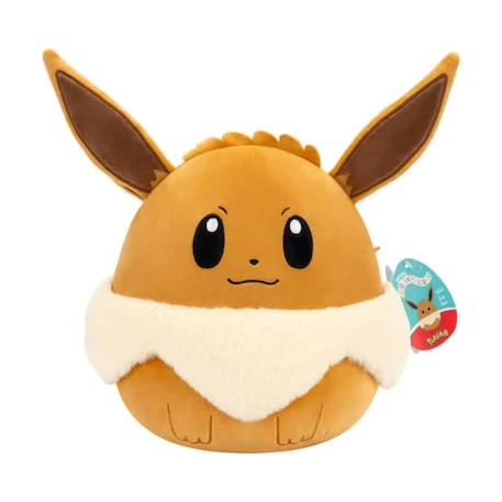 Peluche enfant pokémon evoli squishmallows Marron 1 - vertbaudet enfant 