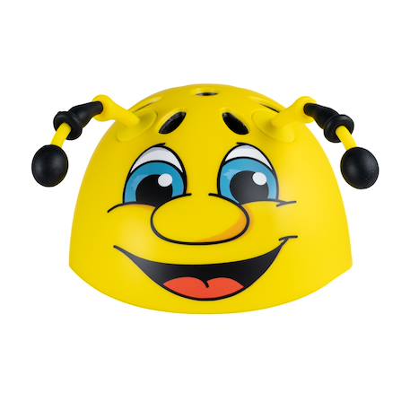 Casque vélo et trottinette enfant emma édition bvb Jaune 4 - vertbaudet enfant 