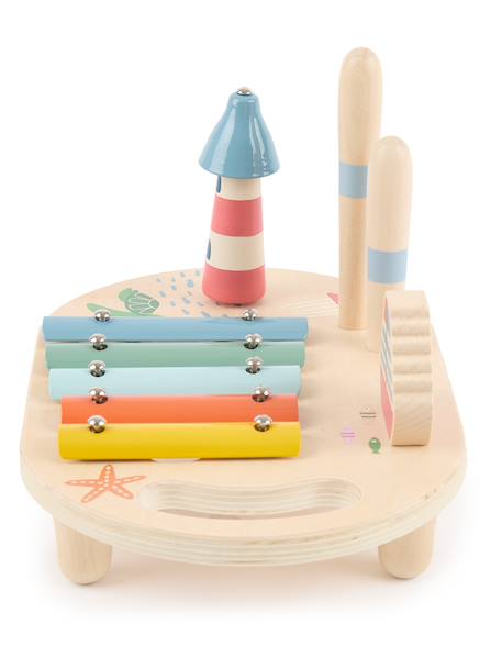 Table musicale en bois avec xylophone Océan+Printemps 5 - vertbaudet enfant 