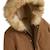 Parka bébé imperméable doublé sherpa avec capuche matis Marron 4 - vertbaudet enfant 