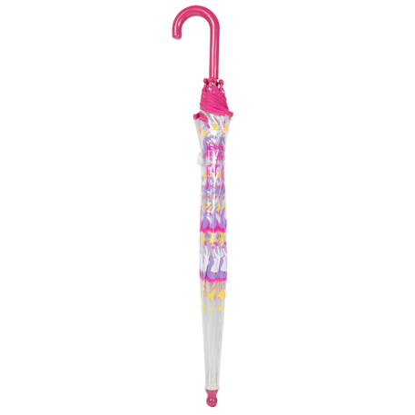 Parapluie cloche transparent, ouverture facile et sécurisante Pvc/cosmonaute+Pvc/licorne étoile+Pvc/papillons 10 - vertbaudet enfant 