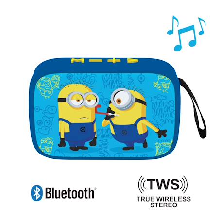Enceinte bluetooth® minions – petit format Jaune 2 - vertbaudet enfant 