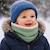 Tour de cou en coton bio Fraise+Honey+Rose+Vert 24 - vertbaudet enfant 