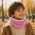 Tour de cou en coton bio Fraise+Honey+Rose+Vert 17 - vertbaudet enfant 