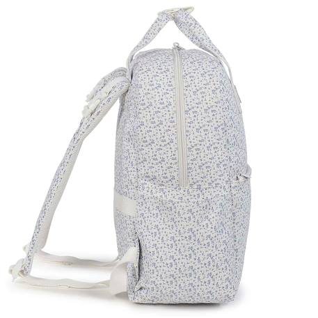 Sac à dos à langer bébé avec tapis à langer maison tender Bleu+Rose 4 - vertbaudet enfant 