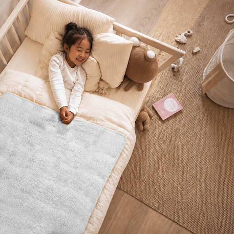 Housse d'edredon en coton bio Blanc+Fraise+Honey+Rose+Vert+Vichy 3 - vertbaudet enfant 