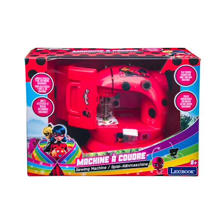 Machine à coudre miraculous avec boite à accessoires Rouge 5 - vertbaudet enfant 