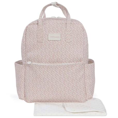Sac à dos à langer bébé avec tapis à langer maison tender Bleu+Rose 7 - vertbaudet enfant 