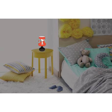 Mini lampe de chevet veilleuse sans fil peanuts Orange 4 - vertbaudet enfant 