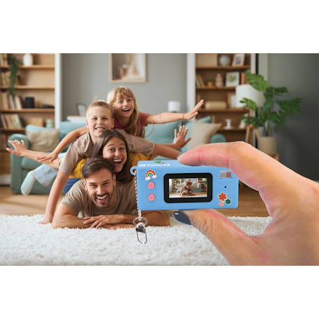 Appareil photo numérique miniature porte-clés stitch avec mémoire flash intégrée BLEU 4 - vertbaudet enfant 