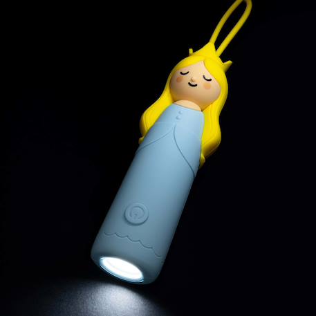 Lampe torche led enfant rechargeable contes de fées Bleu+Gris+Jaune+Rouge 15 - vertbaudet enfant 