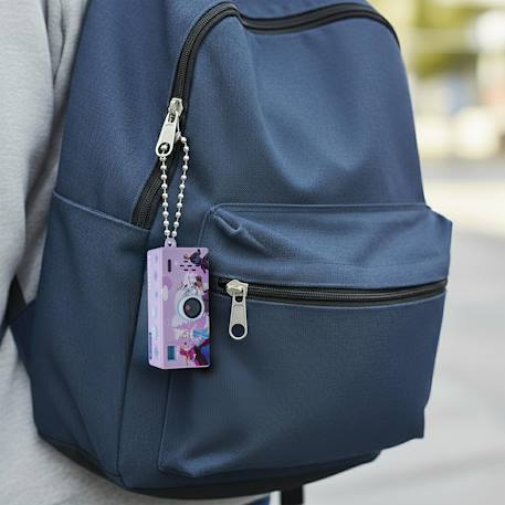 Appareil photo numérique miniature porte-clés la reine des neiges avec mémoire flash intégrée Violet 4 - vertbaudet enfant 