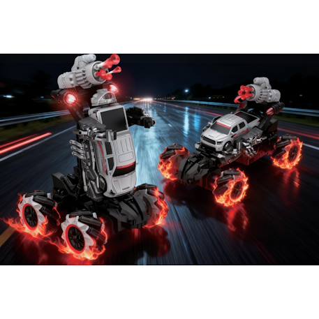 Crosslander® rc shoot avec effets sonores et lumineux White/orange 2 - vertbaudet enfant 