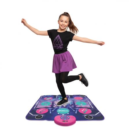 Tapis de danse k-pop électronique, bluetooth et lumineux avec 6 modes de jeu Purple / pink / blue 3 - vertbaudet enfant 