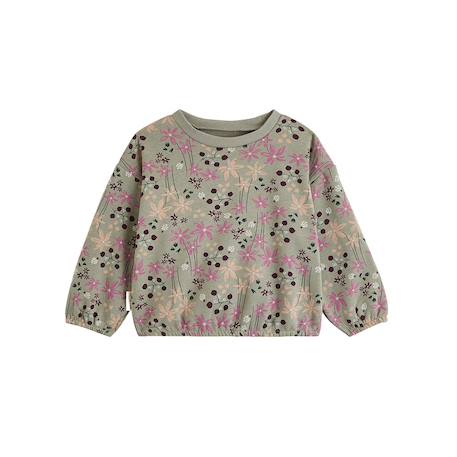 Sweat en molleton misti Vert 2 - vertbaudet enfant 
