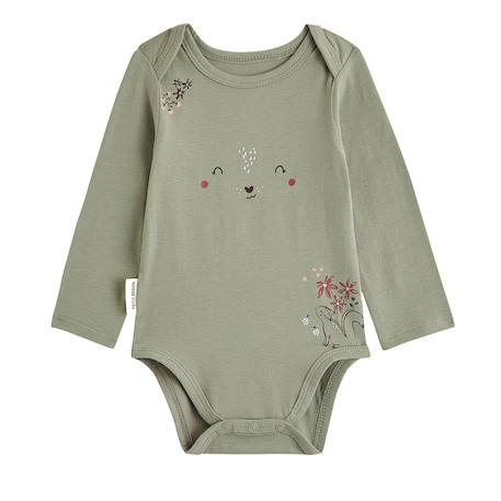 Lot de 2 bodies bébé manches longues misti Vert 6 - vertbaudet enfant 