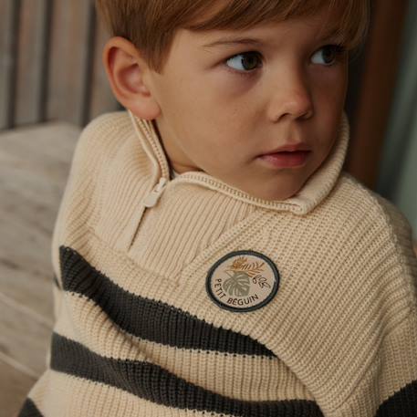 Pull enfant en tricot ubatuba Vert 5 - vertbaudet enfant 