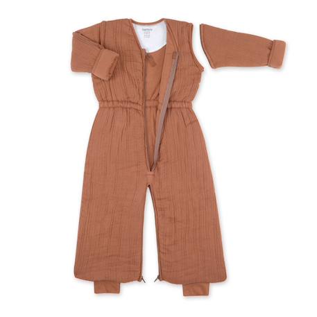 Gigoteuse jambes séparables hiver - tog 2.5 douillet d’hiver Amande+Moka+Rosa 4 - vertbaudet enfant 