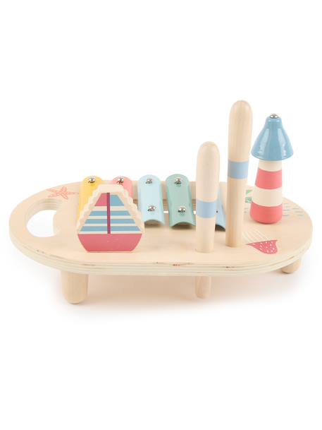 Table musicale en bois avec xylophone Océan+Printemps 3 - vertbaudet enfant 