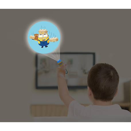 Projecteur à histoires et lampe torche minions Jaune 4 - vertbaudet enfant 