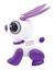 Power rabbit mini - robot lapin avec effets lumineux et sonores, contrôle par claquement de main, répétition Violet 1 - vertbaudet enfant 