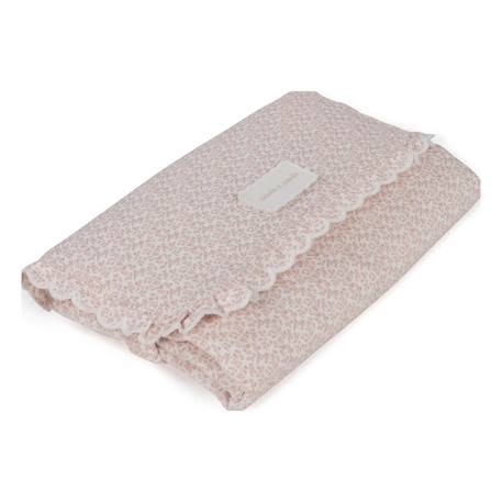 Tapis à langer nomade pliable imperméable maison tender Bleu+Rose 8 - vertbaudet enfant 