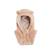 Capuche bébé en fausse fourrure laponie Rose 2 - vertbaudet enfant 