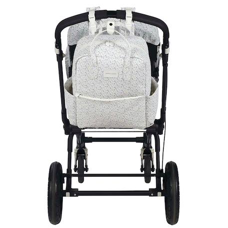 Sac à dos à langer bébé avec tapis à langer maison tender Bleu+Rose 2 - vertbaudet enfant 
