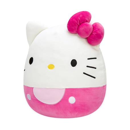 Peluche enfant hello kitty squishmallows Rose et blanc 1 - vertbaudet enfant 