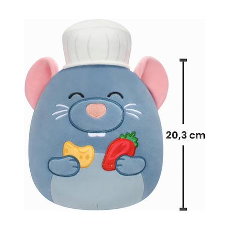 Peluche enfant rémy ratatouille disney pixar squishmallows Gris 5 - vertbaudet enfant 