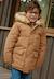 Parka enfant imperméable doublé sherpa avec capuche matis Marron 1 - vertbaudet enfant 