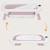 Baignoire pliable bébé babybubble avec thermomètre et 2 hauteurs réglables Grey ash+Pink mist 12 - vertbaudet enfant 