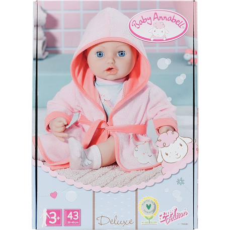 Ensemble de bain pour poupée baby annabell deluxe Rose 2 - vertbaudet enfant 