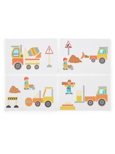 Jeu de clouage en bois avec liège Chantier+Ferme+Monde des fées+Monde des licornes 5 - vertbaudet enfant 