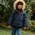Doudoune bébé imperméable doublée sherpa avec capuche adèle Bleu 6 - vertbaudet enfant 