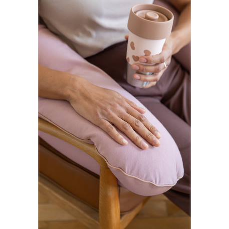 Coussin d'allaitement confortable et multifonctions big flopsy Barbe à papa 4 - vertbaudet enfant 