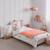 Housse d'edredon en coton bio Blanc+Fraise+Honey+Rose+Vert+Vichy 34 - vertbaudet enfant 