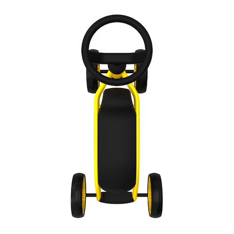 Draisienne 4 roues bébé up 6 édition bvb Jaune 6 - vertbaudet enfant 