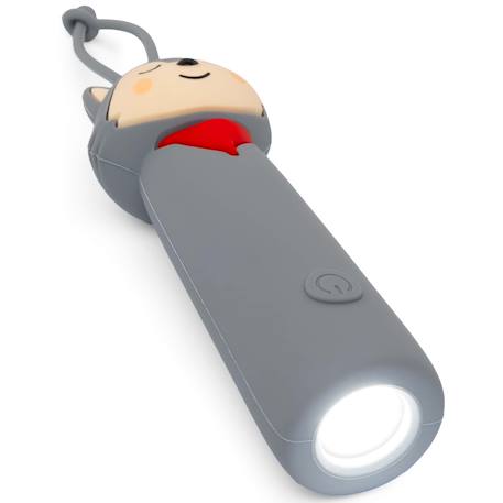 Lampe torche led enfant rechargeable contes de fées Bleu+Gris+Jaune+Rouge 10 - vertbaudet enfant 