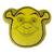 Coussin forme imprimé 100% polyester, shrek Vert 1 - vertbaudet enfant 