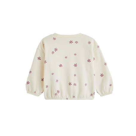 Sweat en molleton misti Vanille 3 - vertbaudet enfant 