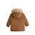 Parka bébé imperméable doublé sherpa avec capuche matis Marron 3 - vertbaudet enfant 