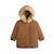 Parka enfant imperméable doublé sherpa avec capuche matis Marron 2 - vertbaudet enfant 
