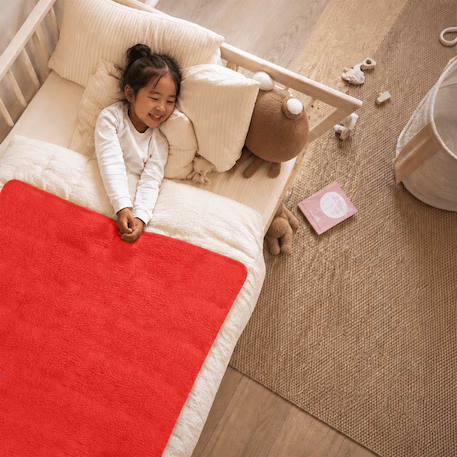 Housse d'edredon en coton bio Blanc+Fraise+Honey+Rose+Vert+Vichy 9 - vertbaudet enfant 