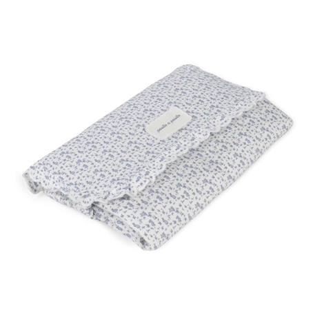 Tapis à langer nomade pliable imperméable maison tender Bleu+Rose 3 - vertbaudet enfant 