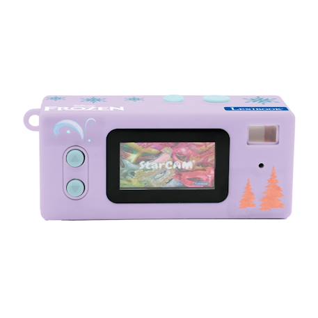 Appareil photo numérique miniature porte-clés la reine des neiges avec mémoire flash intégrée Violet 2 - vertbaudet enfant 