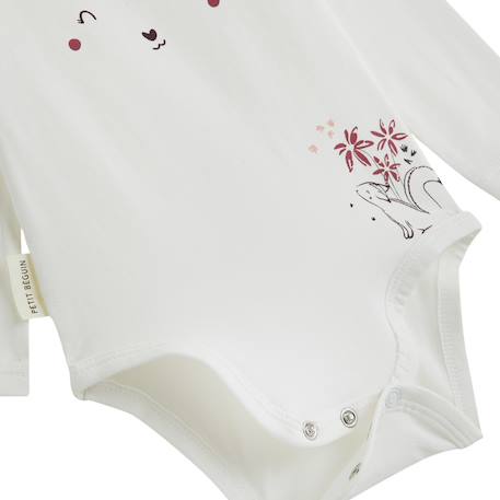 Lot de 3 bodies bébé manches longues misti Rose 3 - vertbaudet enfant 