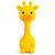 Hochet sensoriel bébé en silicone à mordiller Beige+Jaune 5 - vertbaudet enfant 