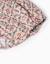 Barboteuse bi-matière avec motif floral Beige clair 4 - vertbaudet enfant 